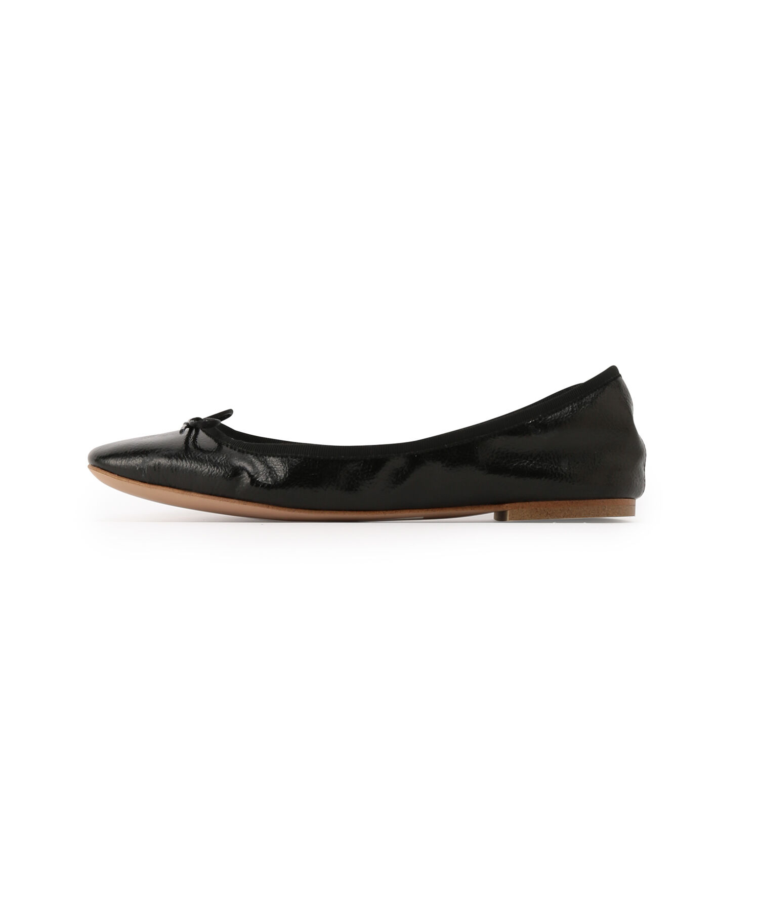 ADAM ET ROPE'「【サステナブル】メタリックバレエ」|バレエシューズ|