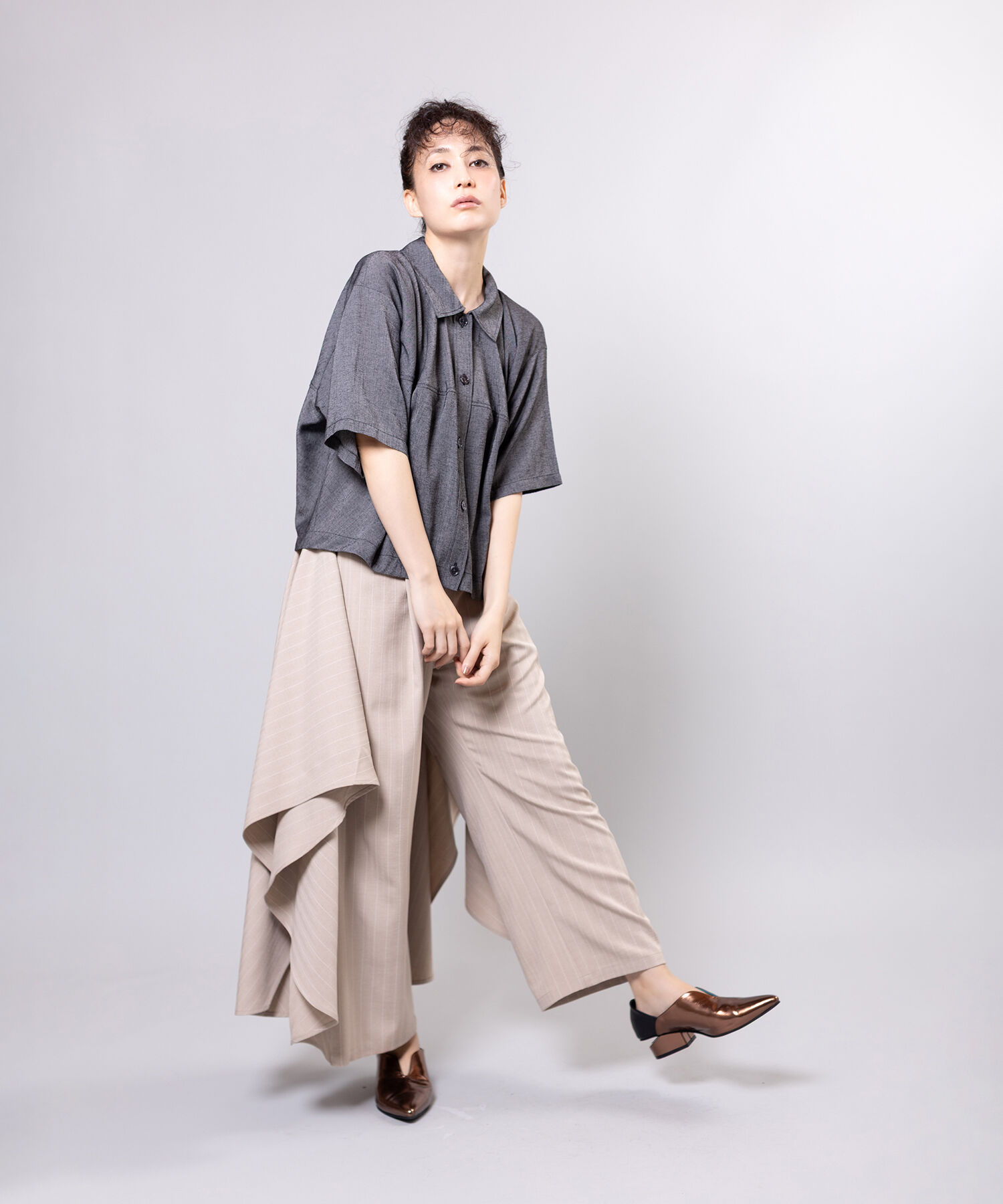  「バックレイヤードパンツ」|その他|