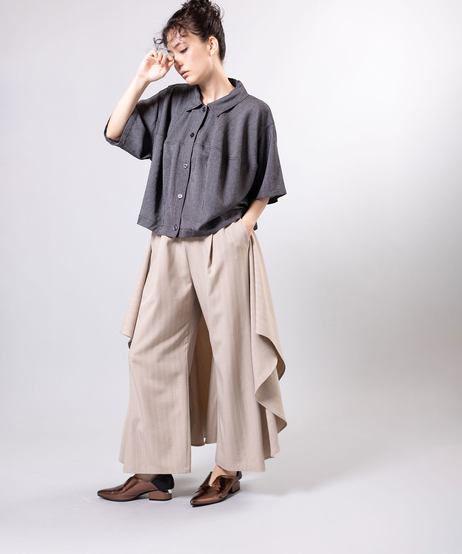  「バックレイヤードパンツ」|その他|