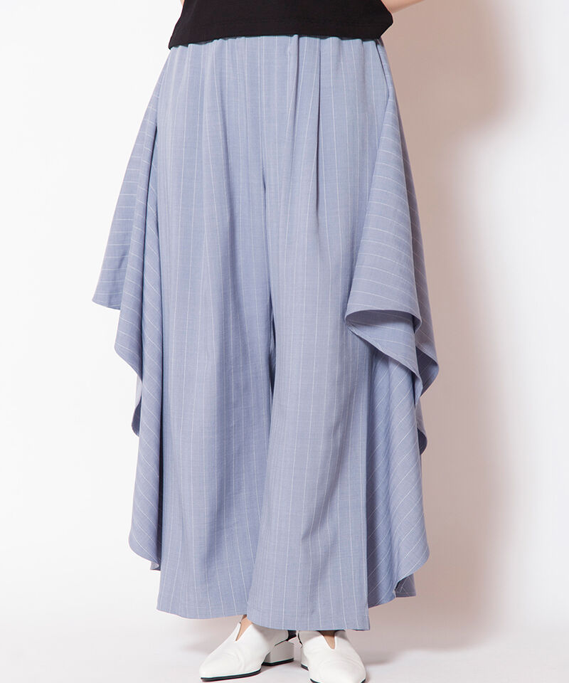  「バックレイヤードパンツ」|その他|BLUE GRAY