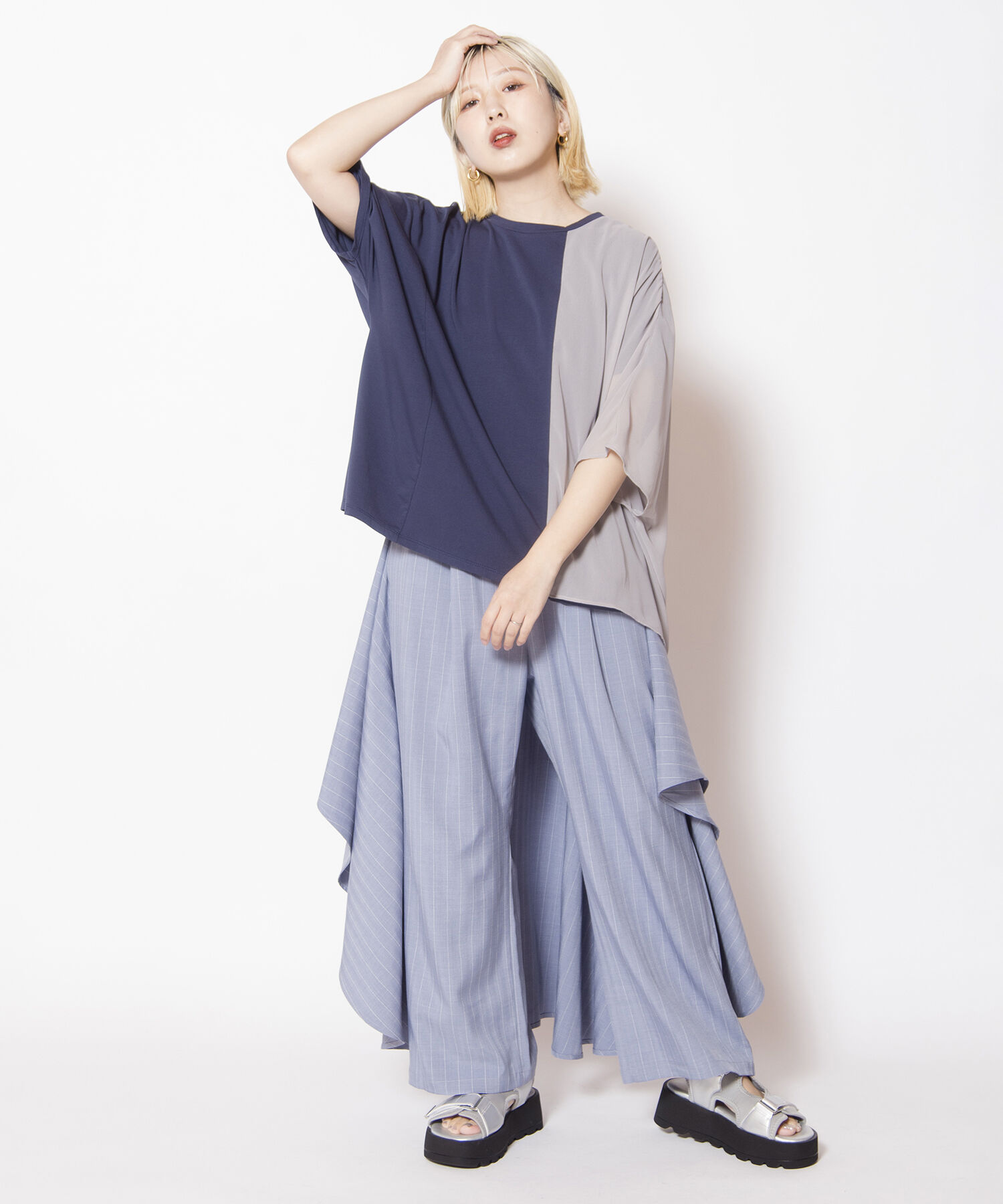  「バックレイヤードパンツ」|その他|