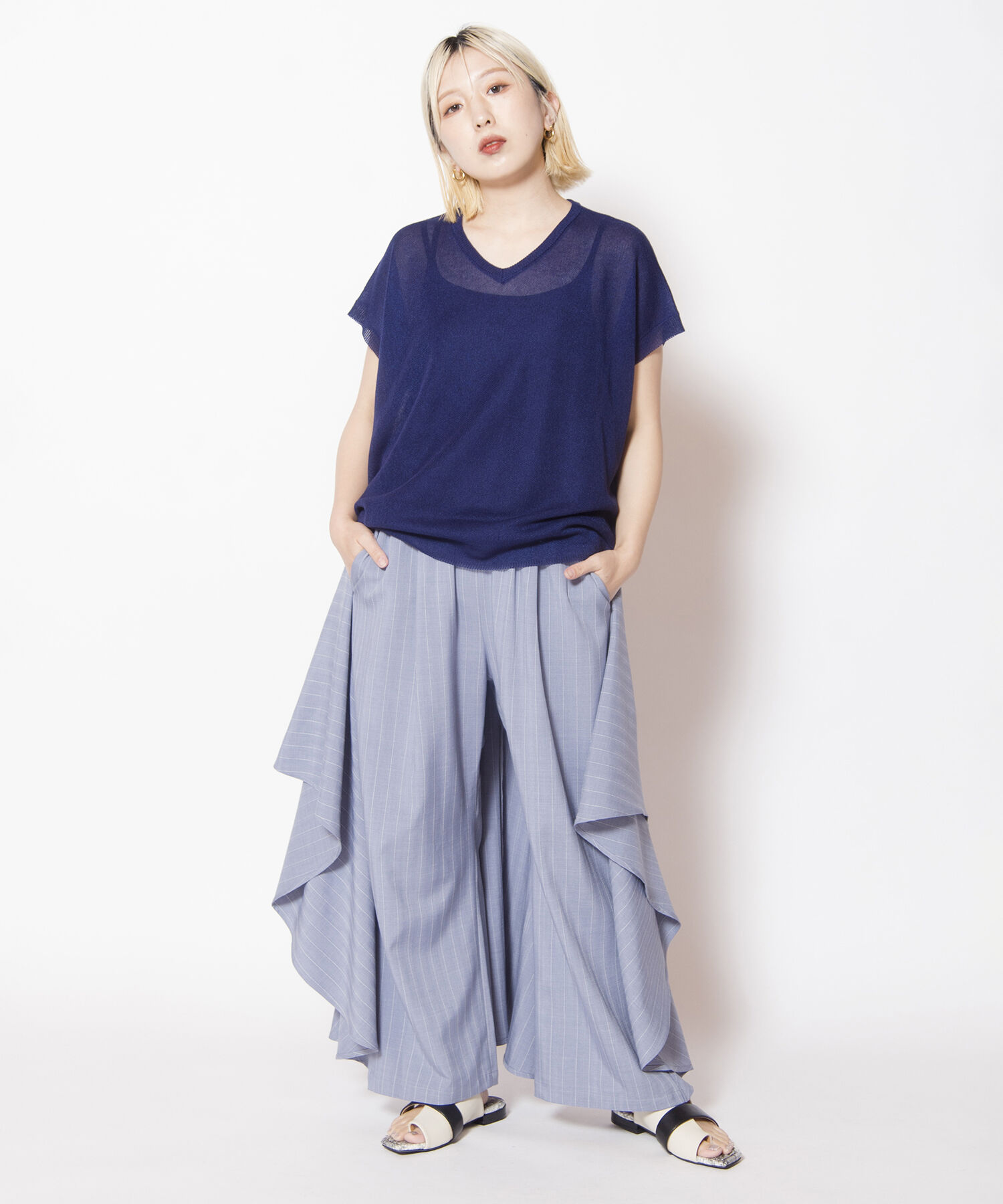  「バックレイヤードパンツ」|その他|