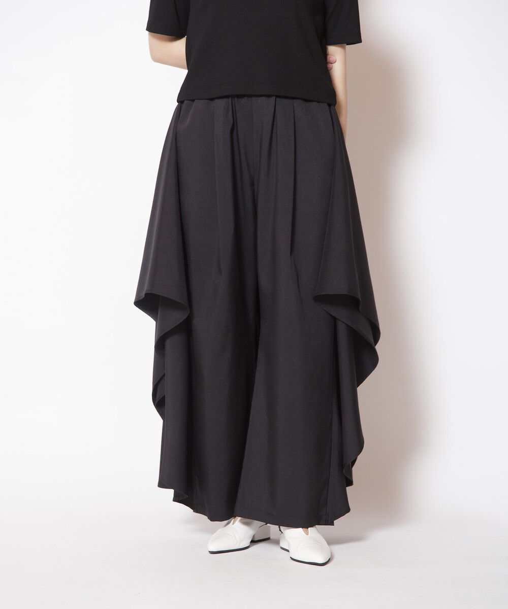  「バックレイヤードパンツ」|その他|BLACK