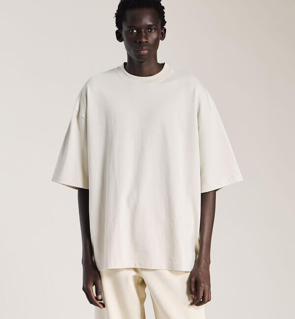 handvaerk「handvaerk | コットン クルーネック半袖Tシャツ MEN」|Tシャツ・カットソー|