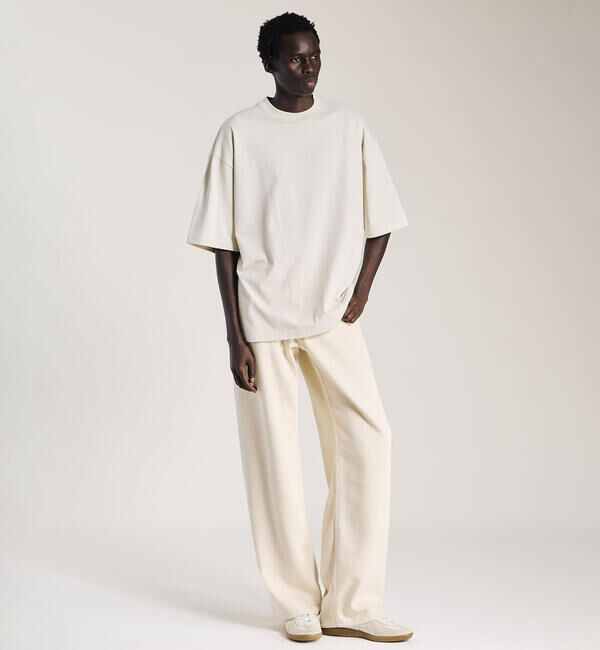 handvaerk「handvaerk | コットン クルーネック半袖Tシャツ MEN」|Tシャツ・カットソー|