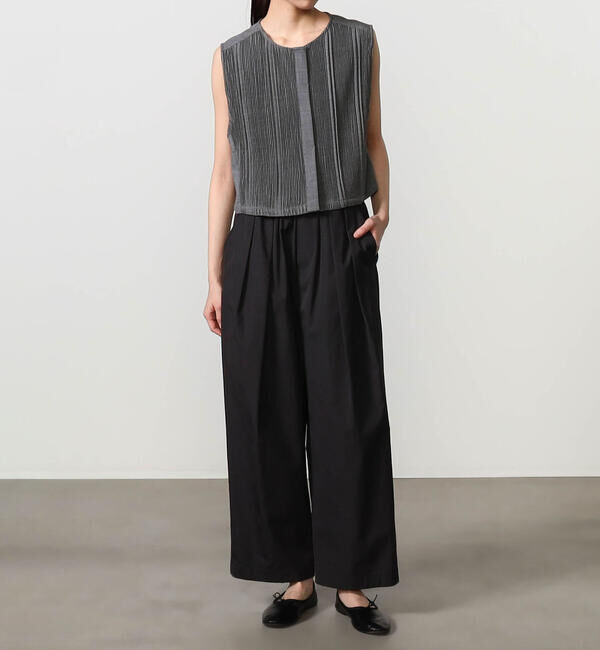  「nicholson & nicholson | 〈別注〉ワイドドローコードパンツ WOMEN」|チノ|