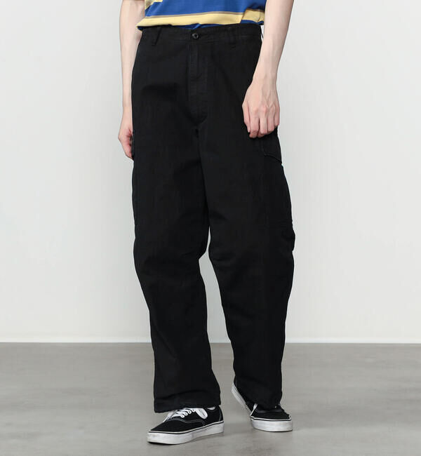  「orSlow | 〈別注〉 VINTAGE FIT 6 POCKET CARGO PANTS MEN」|カーゴ|BLACK