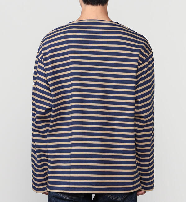 ORCIVAL「ORCIVAL | コットンロード クルーネック ワイドフレンチバスクTシャツ MEN」|Tシャツ・カットソー|