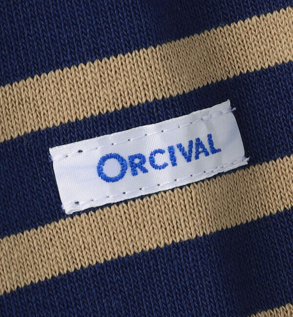 ORCIVAL「ORCIVAL | コットンロード クルーネック ワイドフレンチバスクTシャツ MEN」|Tシャツ・カットソー|