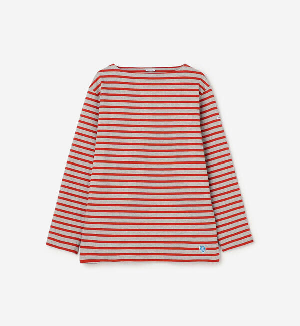 ORCIVAL「ORCIVAL | コットンロード ボートネック フレンチバスクTシャツ MEN」|Tシャツ・カットソー|