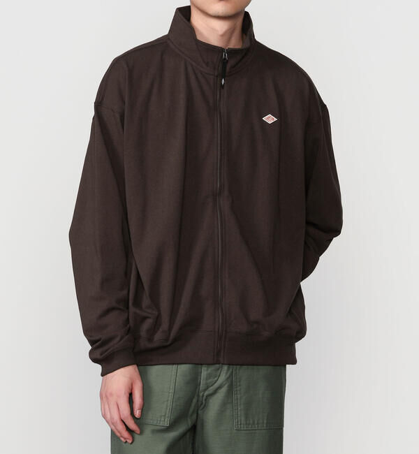 DANTON「DANTON | 長袖スウェットジップブルゾン MEN」|その他|BROWN
