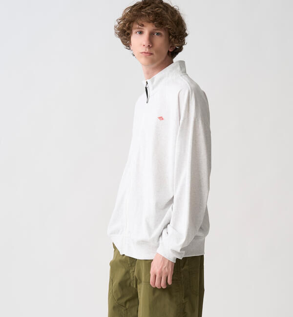 DANTON「DANTON | 長袖スウェットジップブルゾン MEN」|その他|WHITE系1