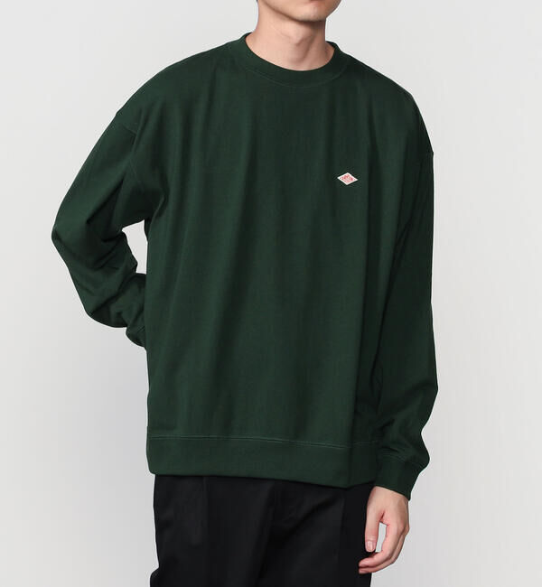 DANTON「DANTON | クルーネック 長袖スウェットTシャツ MEN」|Tシャツ・カットソー|
