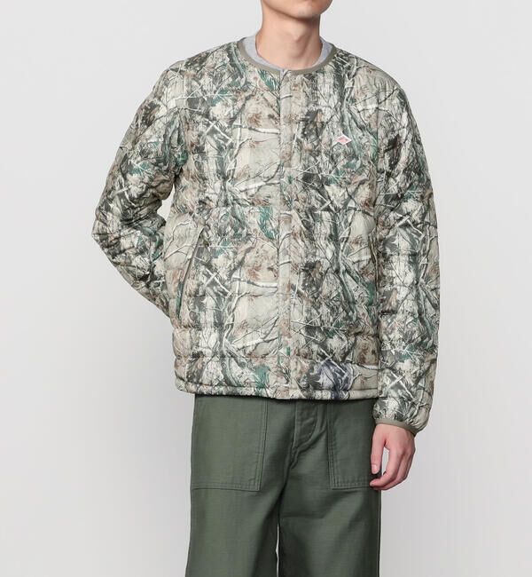DANTON「DANTON | インナーダウンジャケット PRINT MEN」|ダウン|
