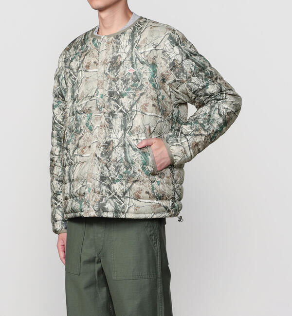 DANTON「DANTON | インナーダウンジャケット PRINT MEN」|ダウン|
