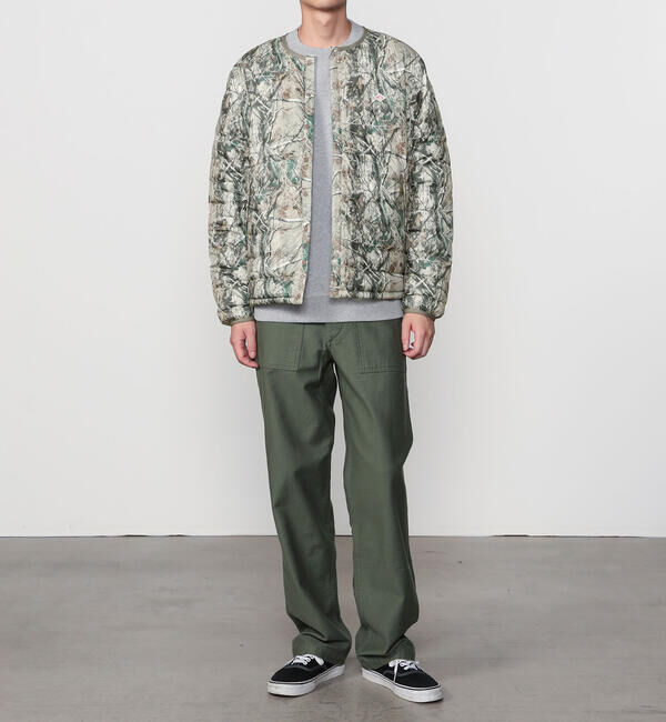 DANTON「DANTON | インナーダウンジャケット PRINT MEN」|ダウン|