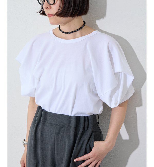 GEMINI「《前後2WAY着用可》【GEMINI】変形カットソー」|Tシャツ・カットソー|オフホワイト