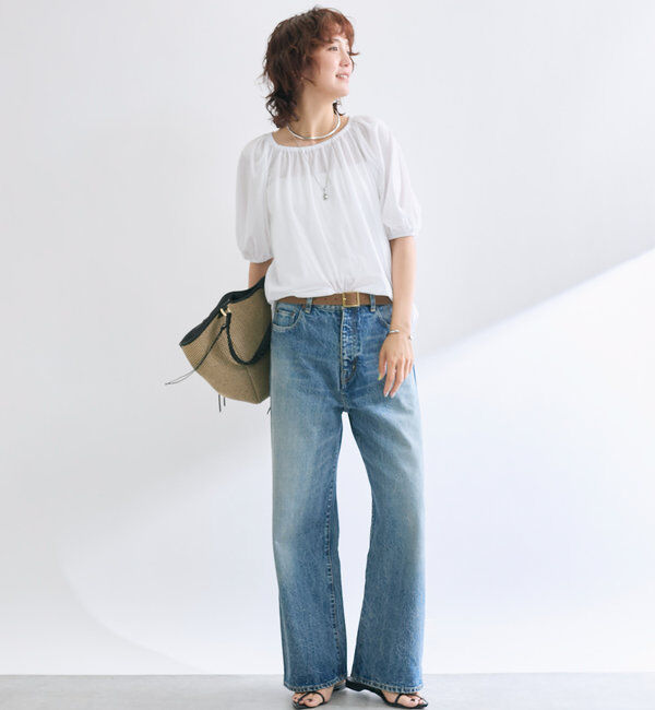  「【MONN.:.】【3サイズ展開】OKAYAMAベーシックデニム」|デニム|
