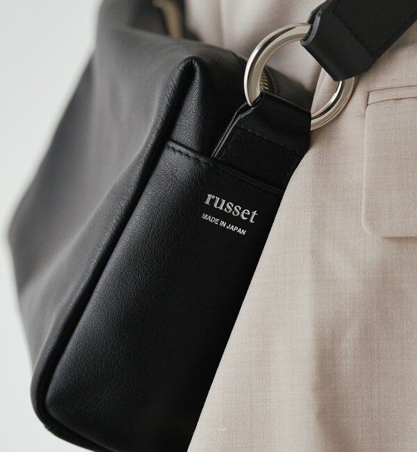 「《WEB限定》レザースクエアショルダーバッグ」|ショルダー・メッセンジャー|