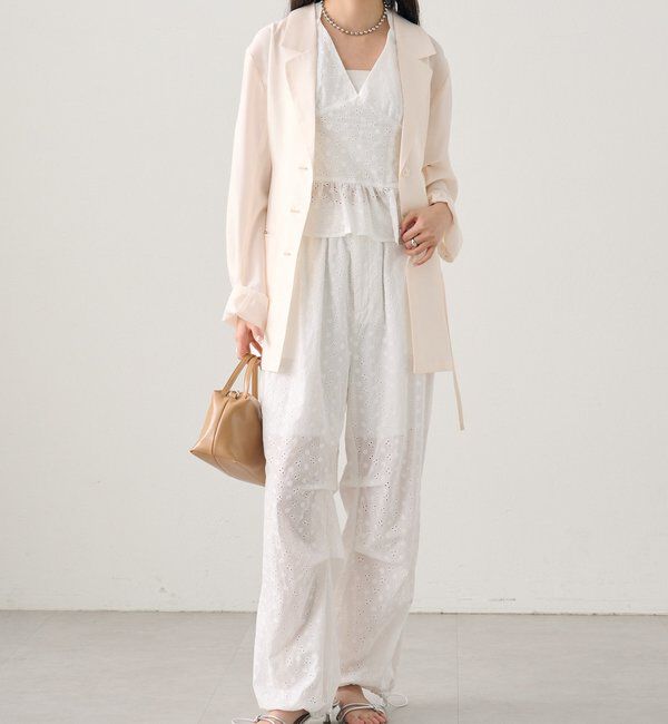  「ベルト付きシアージャケット」|その他|