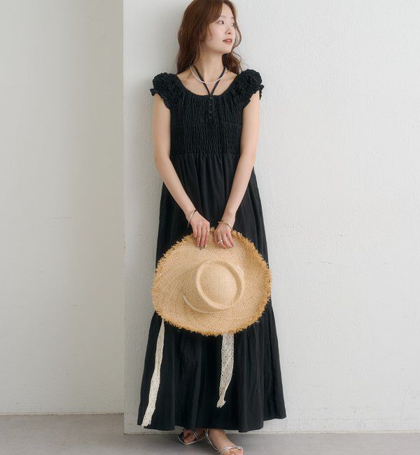  「シャーリングワンピース」|ワンピース|