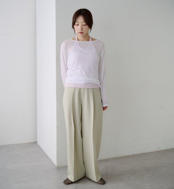  「ベーシックシアーロンTEE」|Tシャツ・カットソー|