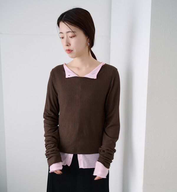  「【再入荷】レイヤードPack Tee」|Tシャツ・カットソー|