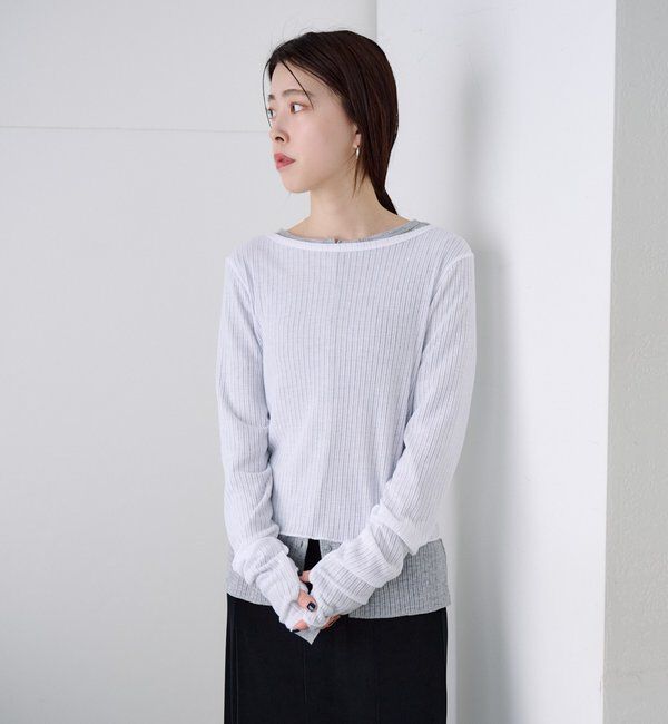  「【再入荷】レイヤードPack Tee」|Tシャツ・カットソー|