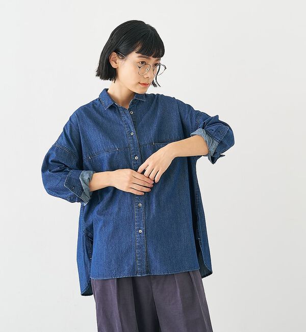 collex「ライトオンスデニムシャツ【予約】」|シャツ・ブラウス|