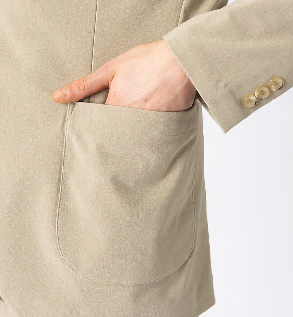 ABAHOUSE「【セットアップ対応】ライクラ ニット ストレッチ ジャケット」|その他|