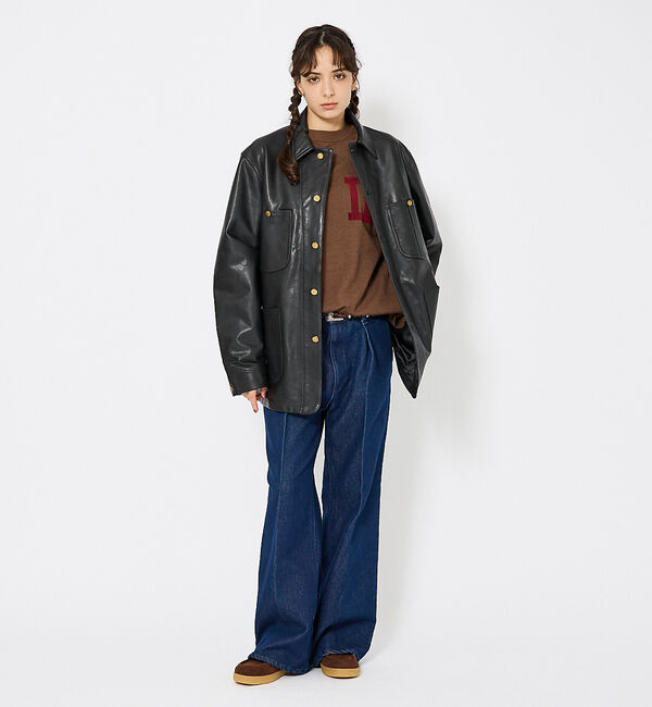 ABAHOUSE「【Wrangler/ラングラー】WRANCHER WIDE DENIM/ランチャ」|デニム|