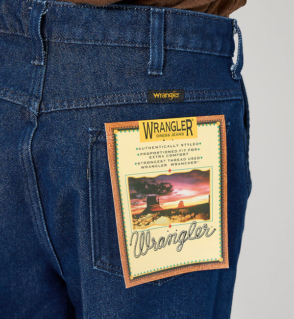 ABAHOUSE「【Wrangler/ラングラー】WRANCHER WIDE DENIM/ランチャ」|デニム|