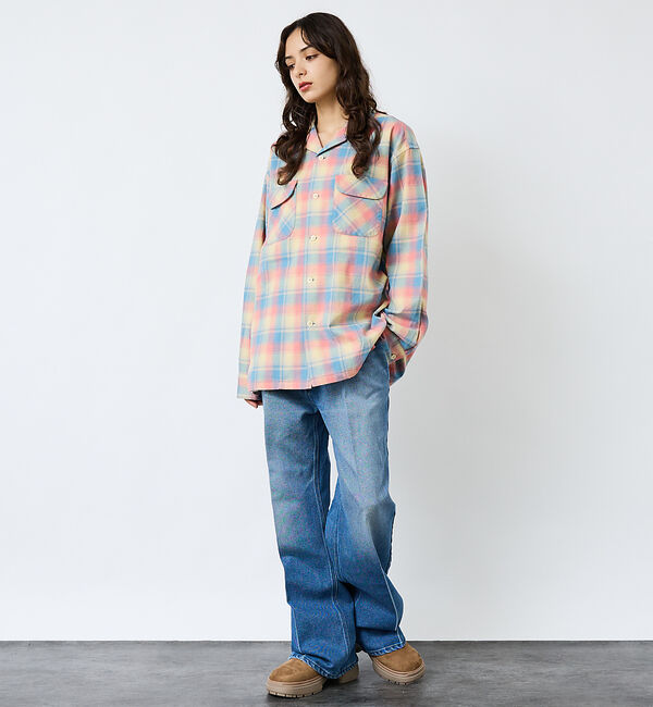 ABAHOUSE「【Wrangler/ラングラー】WRANCHER WIDE DENIM/ランチャ」|デニム|