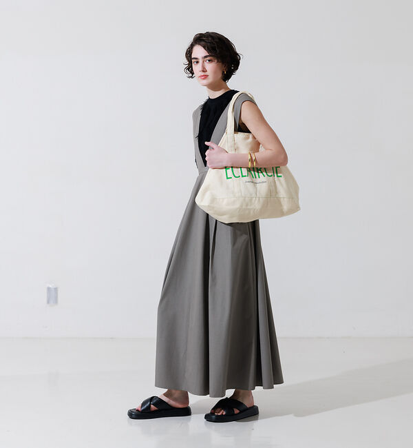 Rouge vif「ウエストタックジャンパースカート」|スカート|