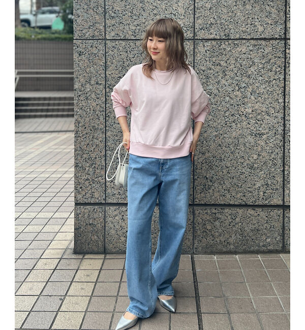 Rouge vif「【RED CARD/レッドカード】別注Dakota ルーズストレートデニム」|デニム|