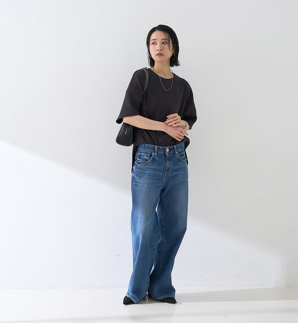 Rouge vif「パイピングロングハンドルボストンバッグ」|ボストンバッグ|