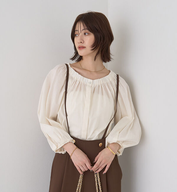 Rouge vif「ローンオフショルブラウス」|シャツ・ブラウス|
