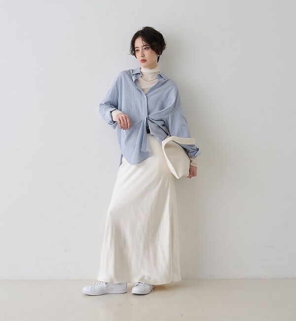 Rouge vif「【一部店舗限定】アシンメトリー変形2WAYシャツ」|シャツ・ブラウス|