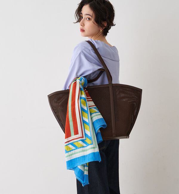 Rouge vif「【CHIMERE/シメール】 メッシュトートバッグ」|トートバッグ|