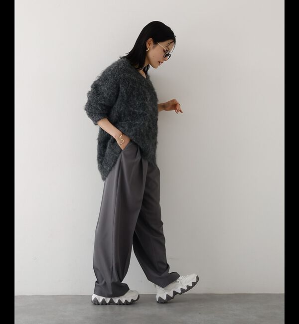 abahouse mavie「タックワイドスラックス【予約】」|その他|