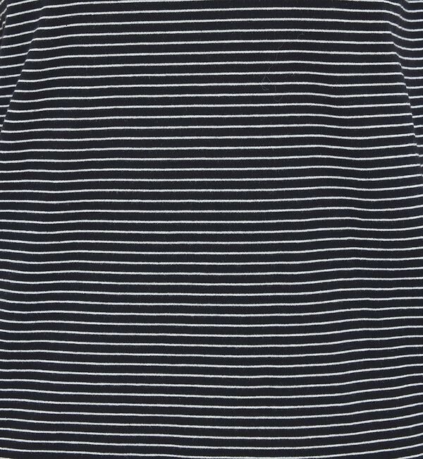 abahouse mavie「【リンガーT】ボーダーコンパクトTシャツ」|Tシャツ・カットソー|
