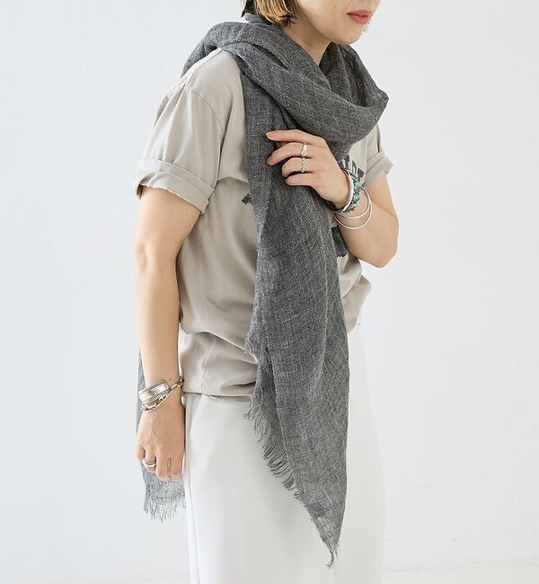 The Store by C' 「【PAOLO MARIANI】Virgilio Scarf／ストール75&times;200」|マフラー|