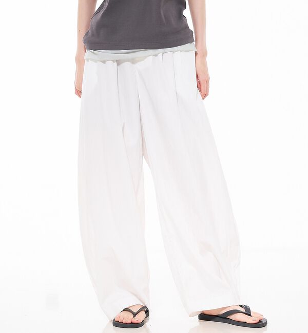 NOMINE「タック ボリュームパンツ」|その他|