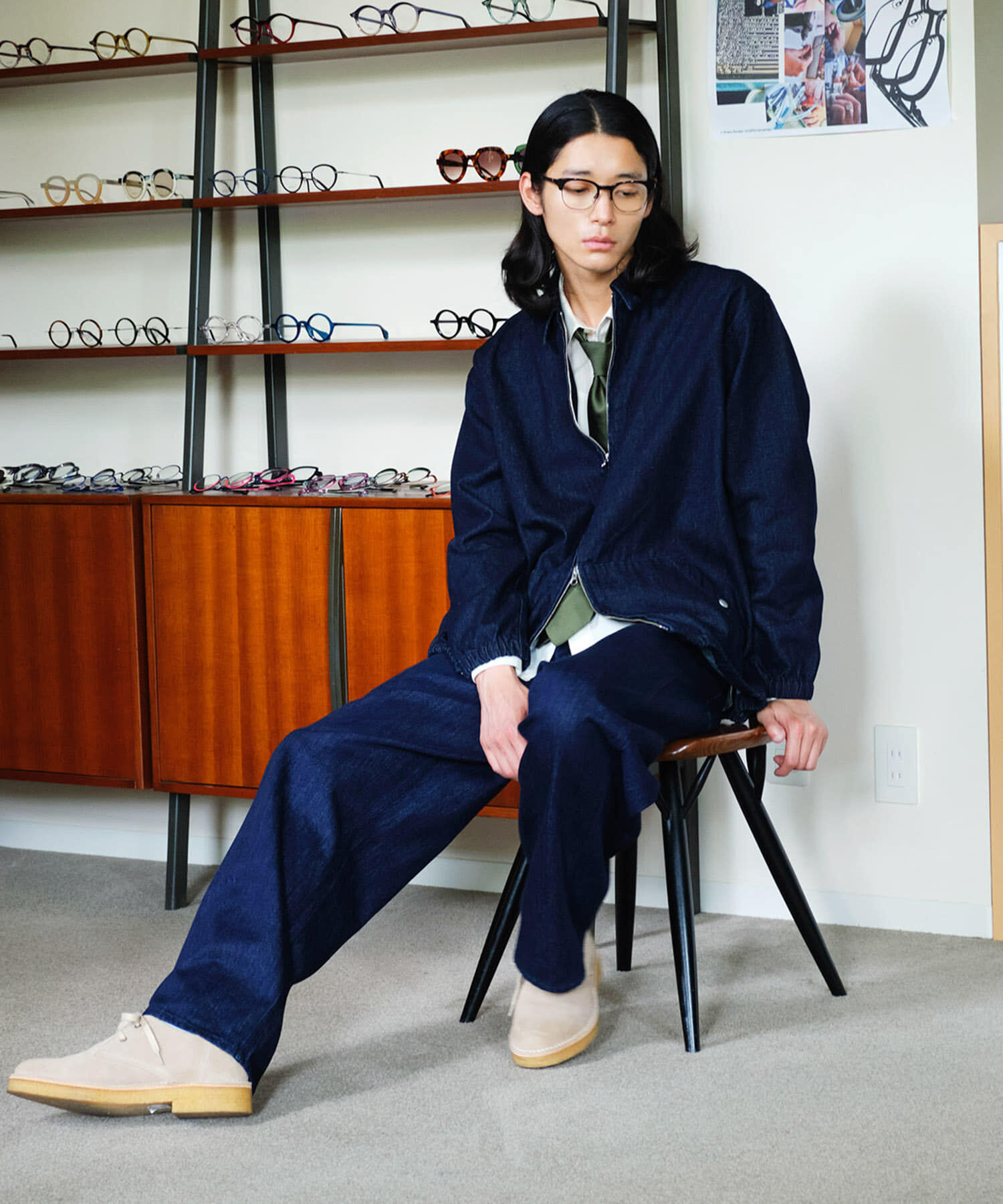 URBAN RESEARCH DOORS「Denim Zip Blouson」|デニムジャケット|