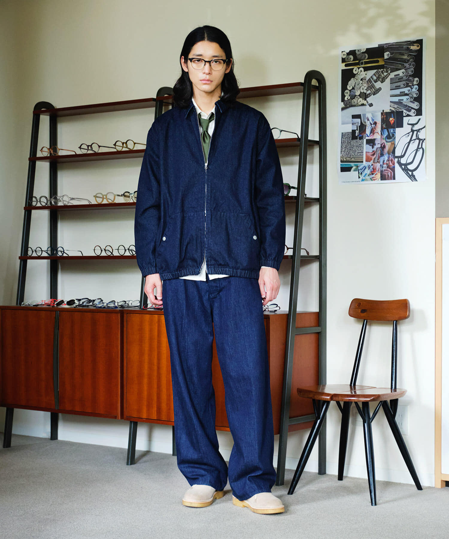 URBAN RESEARCH DOORS「Denim Zip Blouson」|デニムジャケット|