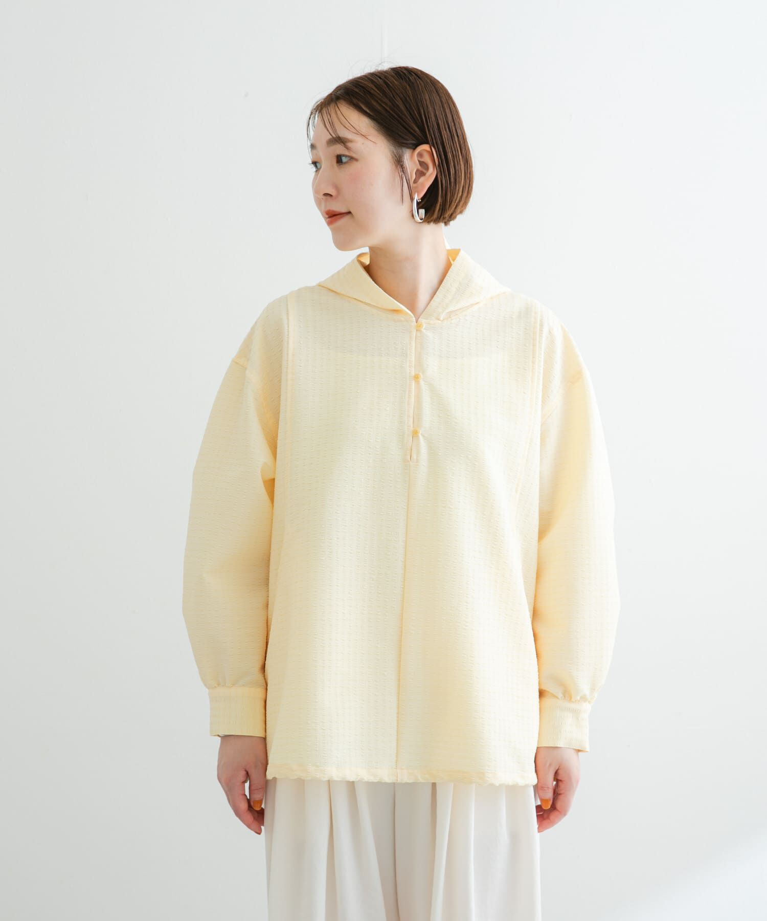URBAN RESEARCH ROSSO「F by ROSSO　サッカーストレッチアノラック」|ノーカラーコート|