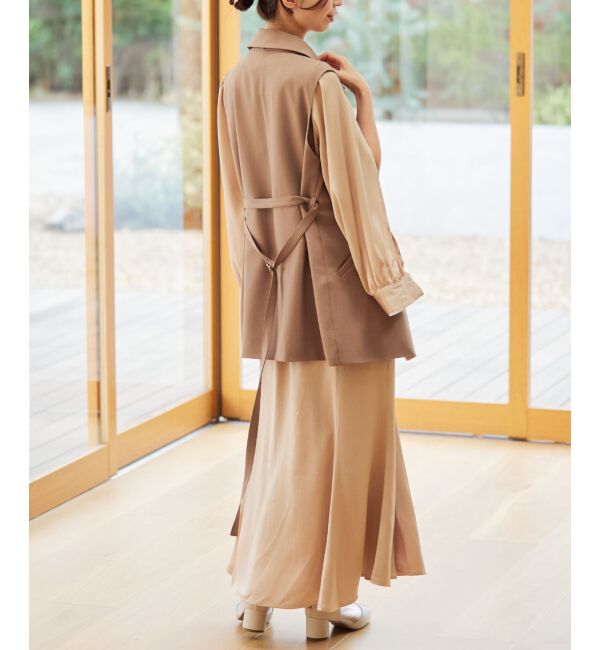 MAJESTICLEGON「スリットスリーブマーメイドワンピース」|ワンピース|