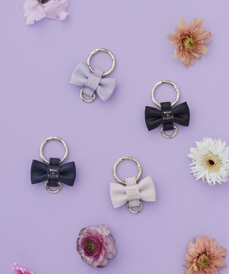 Maison de FLEUR「リボンキーリング」|その他|