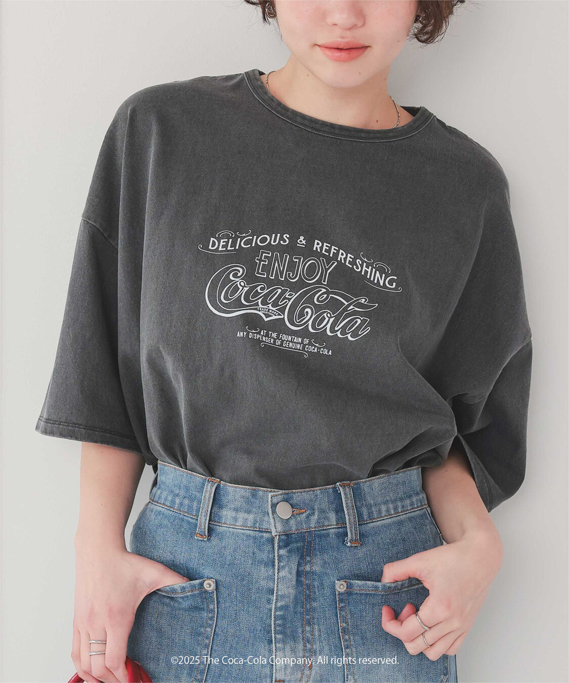 titivate「コカ･コーラ オーバーサイズTシャツ」|Tシャツ・カットソー|