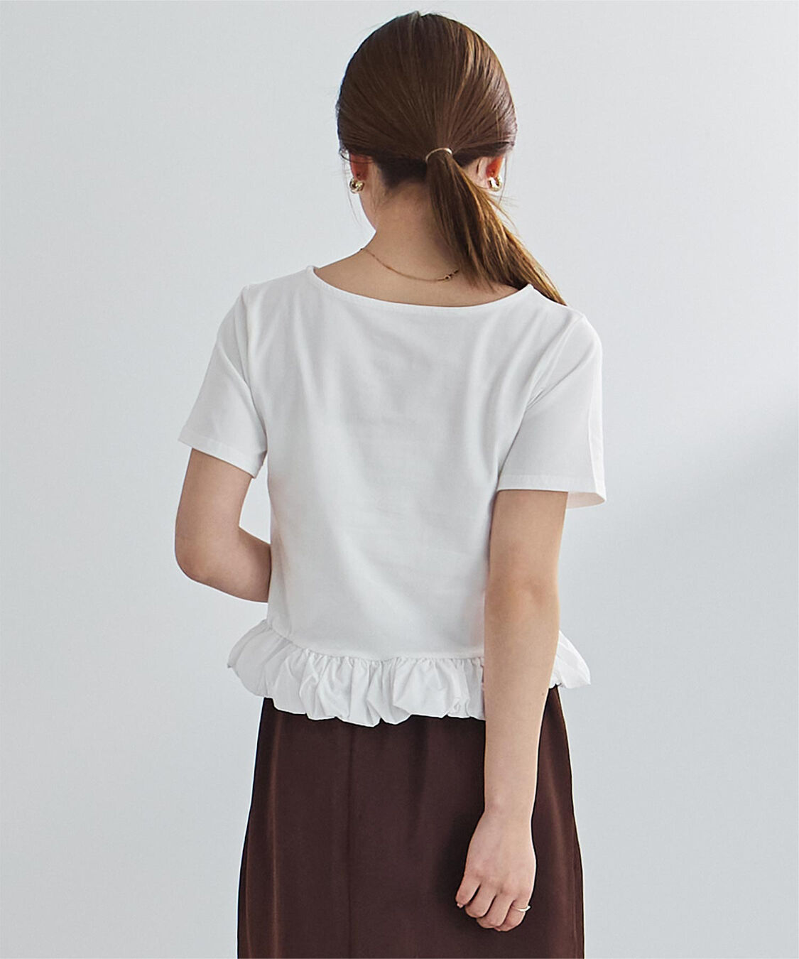 ur's「チビバルーン半袖トップス」|Tシャツ・カットソー|